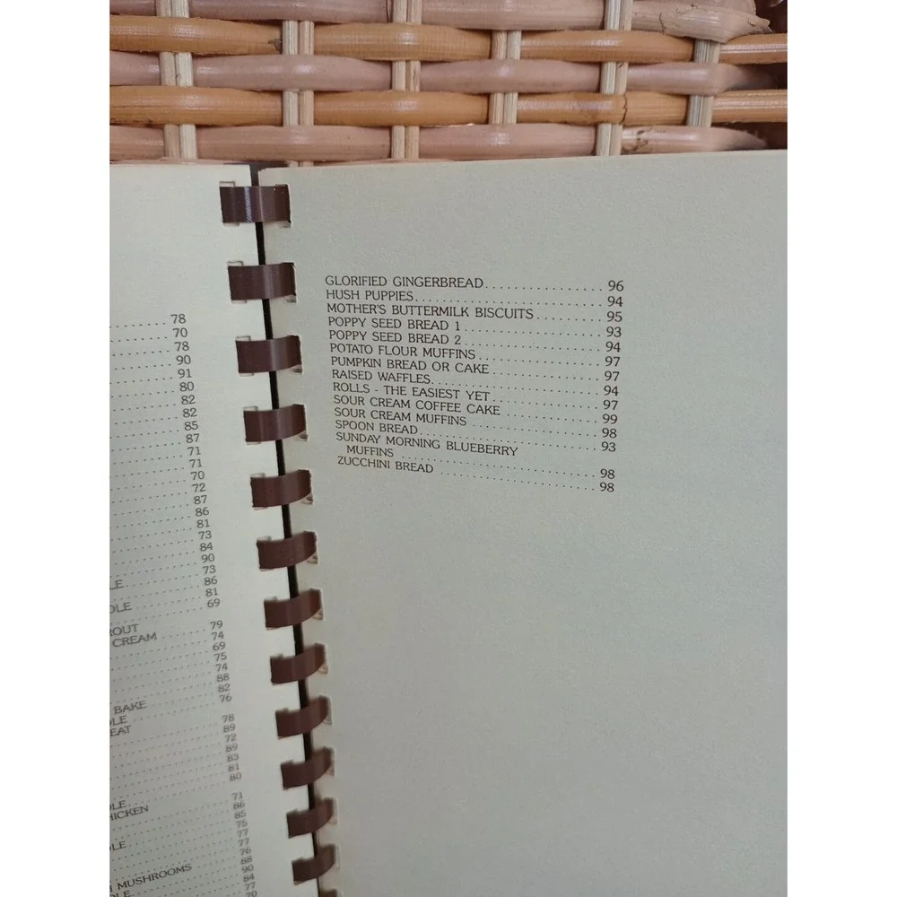 Historic‎ Downtown Hendersonville Recipe Collection 1991 NC Cookbook Spiralbound